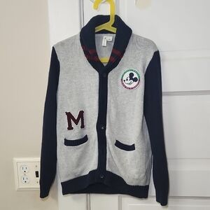 Janie and Jack Gray Knit Cardigan